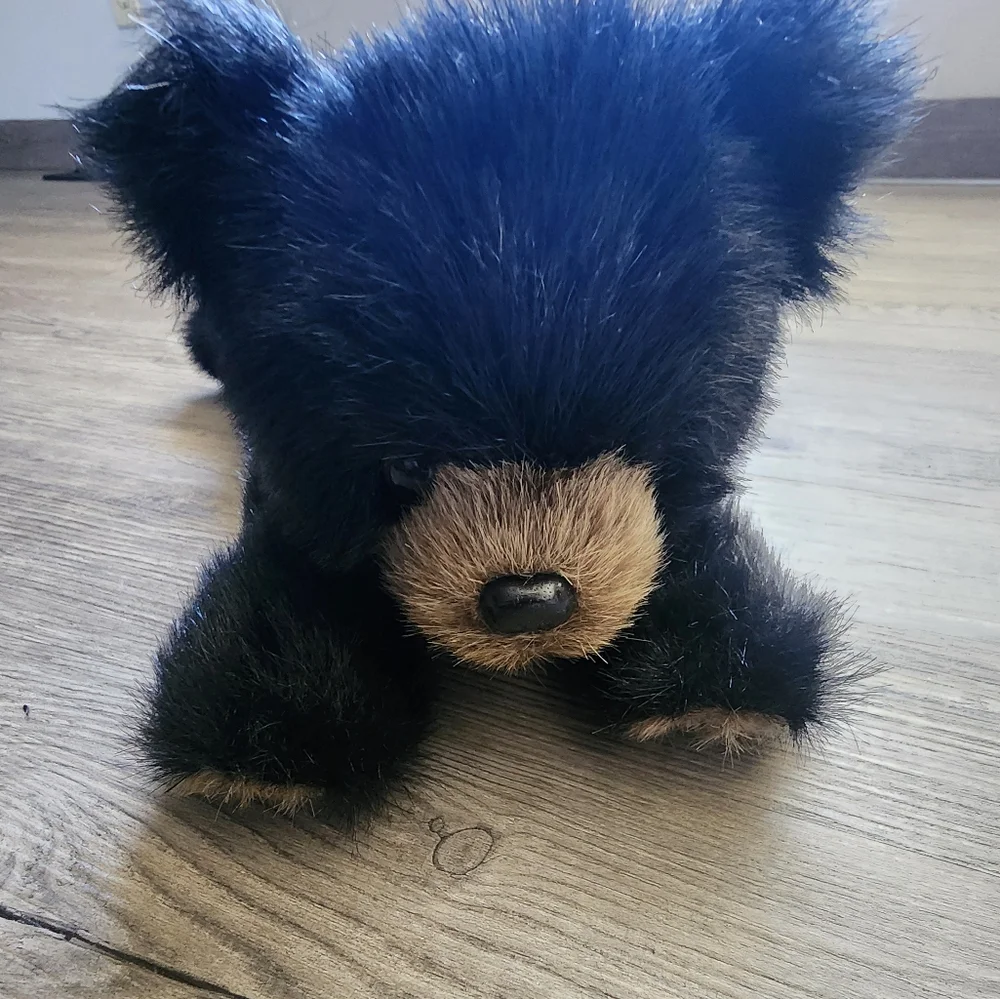 The Bearington Collection‎ Black Bear Plush Stuffed Animal 12